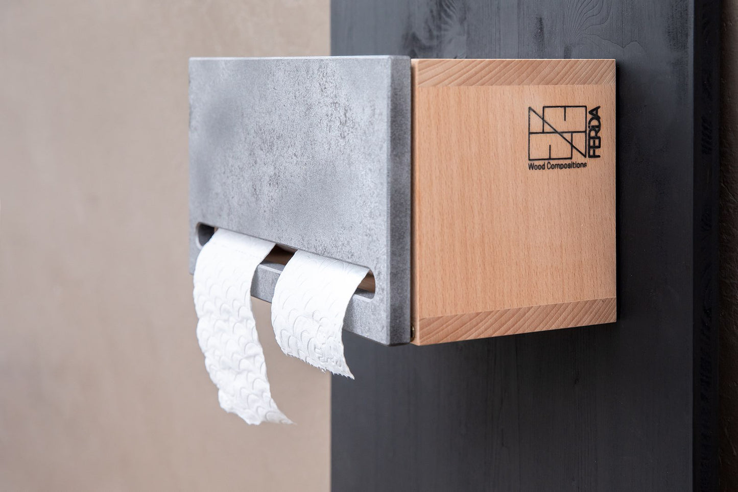 Wc-Rollen-Box (Metallic)